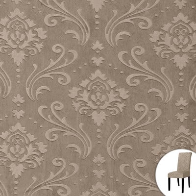 Husă pentru scaun din material textil în relief pentru sufragerie Husă elastică moale pentru scaune de sufragerie Husă pentru scaune pentru decorarea casei de iarnă