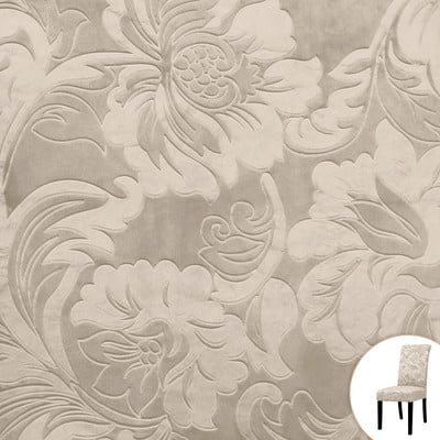 Husă pentru scaun din material textil în relief pentru sufragerie Husă elastică moale pentru scaune de sufragerie Husă pentru scaune pentru decorarea casei de iarnă