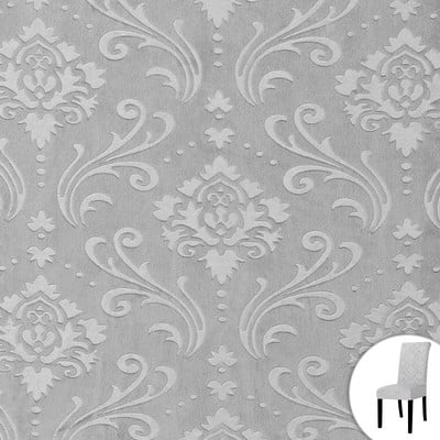 Husă pentru scaun din material textil în relief pentru sufragerie Husă elastică moale pentru scaune de sufragerie Husă pentru scaune pentru decorarea casei de iarnă