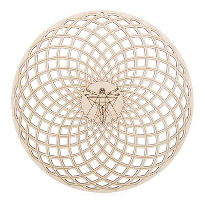 Medinės sienos Menas Namų dekoras Gyvybės gėlė Energijos kilimėlis Dekoratyvinės lentos Amatai Medžio gabalas Padėkliukai Šventos geometrijos ornamentas