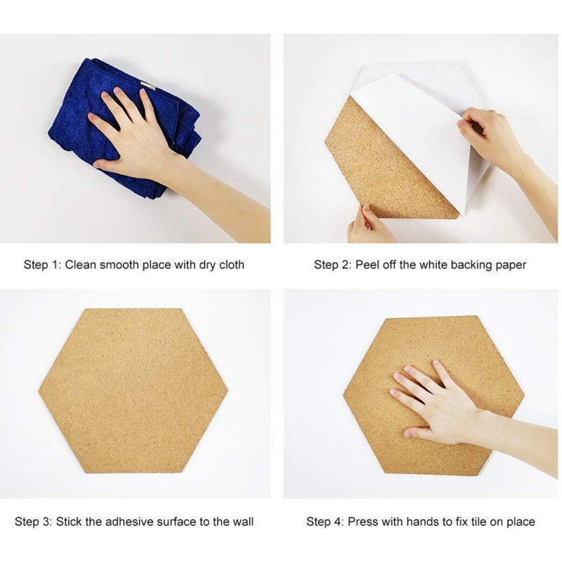 Šešiakampis kvadratinis apskritimas Medinis laiškų užrašų lenta Skelbimų lenta Pradžia Nuotrauka Sienų dekoras Biuro namų dekoravimas