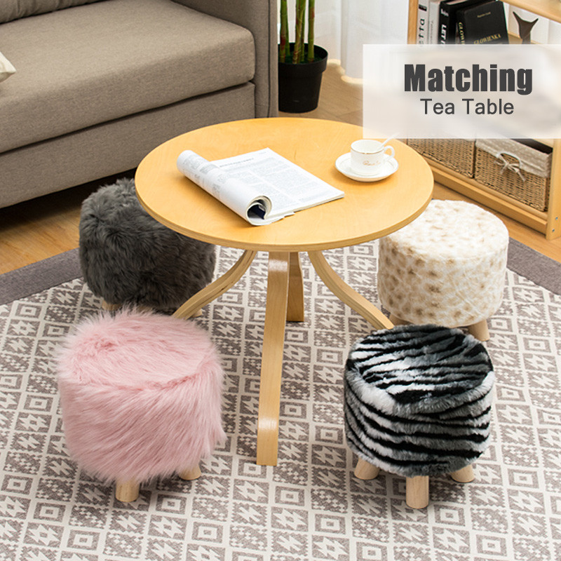 Plīša auduma Osmaņu pārvalki kāju balstu pārsegi mākslīgās vilnas mīkstas aitādas krēslu pārvalki kāju krēsla aizsargpārvalki bez izkārnījumiem