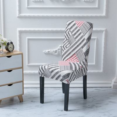 Ziedu apdruka Elastīgs krēsla pārvalks Mājas dekors Ēdamistabas krēsla pārvalks Spandekss Dekorācijas pārklājums Biroja banketu krēslu pārvalki