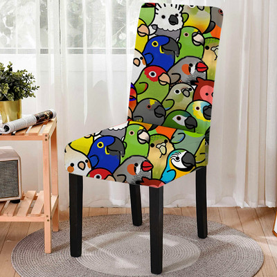 Jauns Mandala Print krēsla pārvalks Elastīgs ēdamistabas krēsla pārvalks Strech virtuves krēsli Sēdekļu pārvalki Housse De Chaise mājas dekors