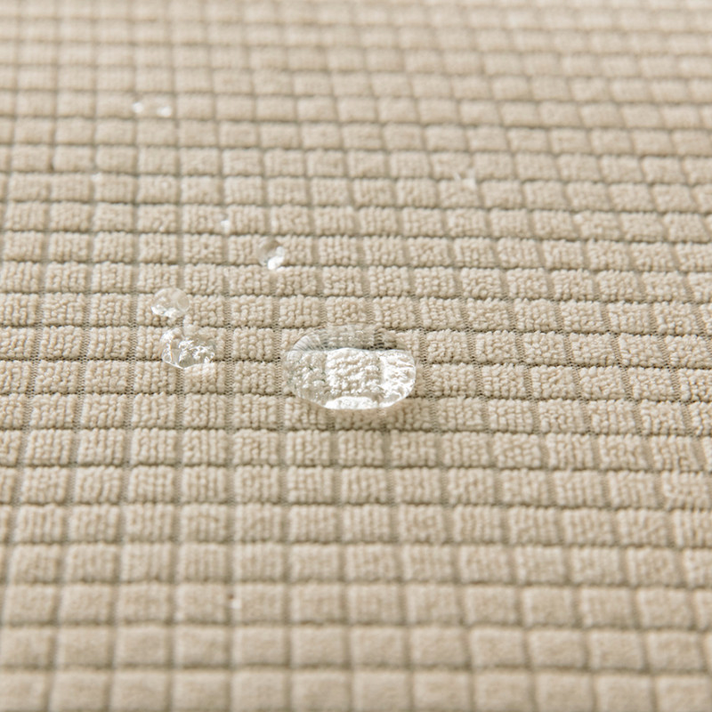 Ūdensnecaurlaidīgs noņemams ēdamistabas krēsla sēdekļa pārvalks Žakarda elastīga krēsla sēdekļa spilvena pārvalks ēdamistabas virtuves banketam