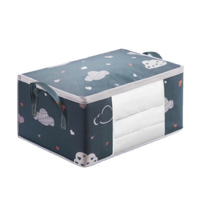 Vizuāla segas uzglabāšanas soma Mājsaimniecības drēbju skapis Segu apģērbu organizators Lielas ietilpības segas šķirošanas somas Putekļu necaurlaidīgs organizatora soma