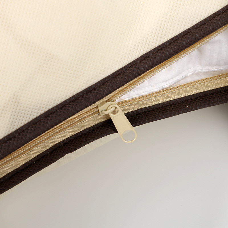 Neausta soma Mājas tekstila rāvējslēdzējs Putekļu necaurlaidīgs iepakojuma maisiņš Sega Spilvens Drēbes Glabāšana PVC Caurspīdīga soma vairumtirdzniecība