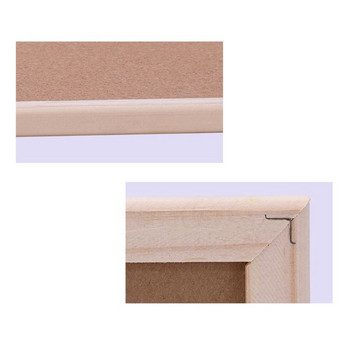 KX4B Corkboard με Ξύλινο Πλαίσιο Διακοσμητικό Easy Hang Πρακτική Διακόσμηση Εύκολη χρήση