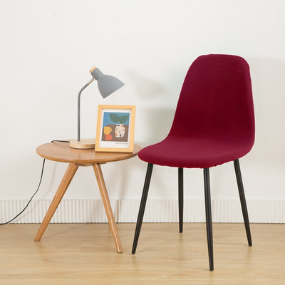 Shelli tooli kate Spandex Stretch odavad lühikese seljatoega tooli katted, trükitud söögitoa istmekatted kodubaari hotelli peo banketi jaoks