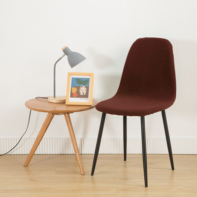 Shelli tooli kate Spandex Stretch odavad lühikese seljatoega tooli katted, trükitud söögitoa istmekatted kodubaari hotelli peo banketi jaoks