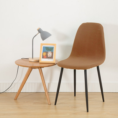 Shelli tooli kate Spandex Stretch odavad lühikese seljatoega tooli katted, trükitud söögitoa istmekatted kodubaari hotelli peo banketi jaoks