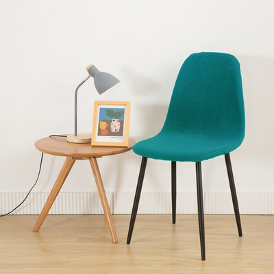 Shelli tooli kate Spandex Stretch odavad lühikese seljatoega tooli katted, trükitud söögitoa istmekatted kodubaari hotelli peo banketi jaoks