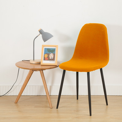 Shelli tooli kate Spandex Stretch odavad lühikese seljatoega tooli katted, trükitud söögitoa istmekatted kodubaari hotelli peo banketi jaoks