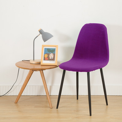 Shelli tooli kate Spandex Stretch odavad lühikese seljatoega tooli katted, trükitud söögitoa istmekatted kodubaari hotelli peo banketi jaoks