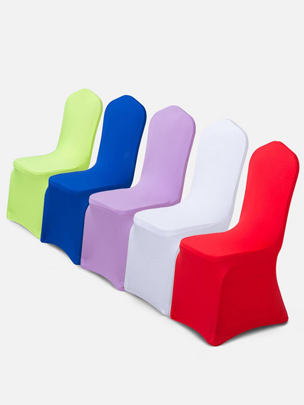 Esküvői székhuzatok Poliészter sztreccs huzat éttermi bankett szállodai ebédlő parti szék huzata széklethuzat