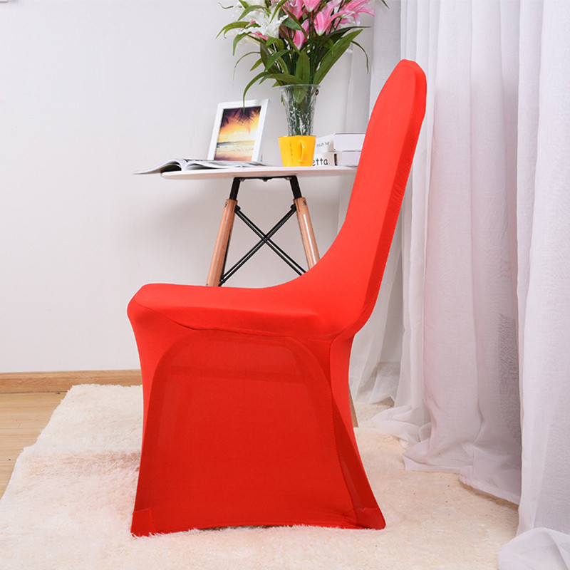 Esküvői székhuzatok Poliészter sztreccs huzat éttermi bankett szállodai ebédlő parti szék huzata széklethuzat