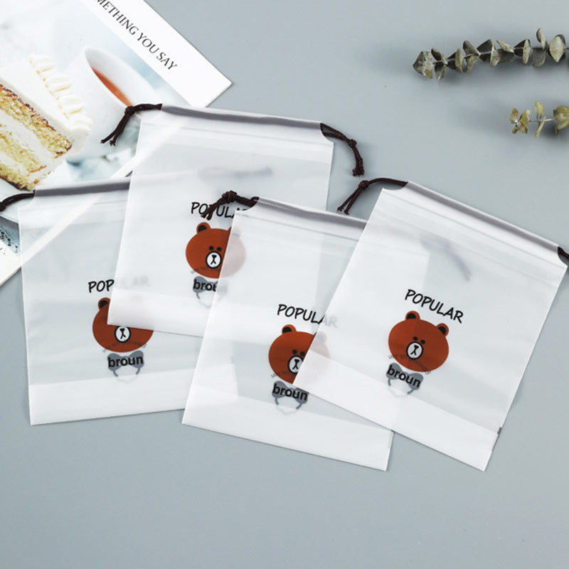 10 бр. Чанти за органайзер за пътуване Чанта за съхранение на шнурове за баня Козметика Прах Матирана кърпа Чорапи Опаковка Обувки Протектор Капак