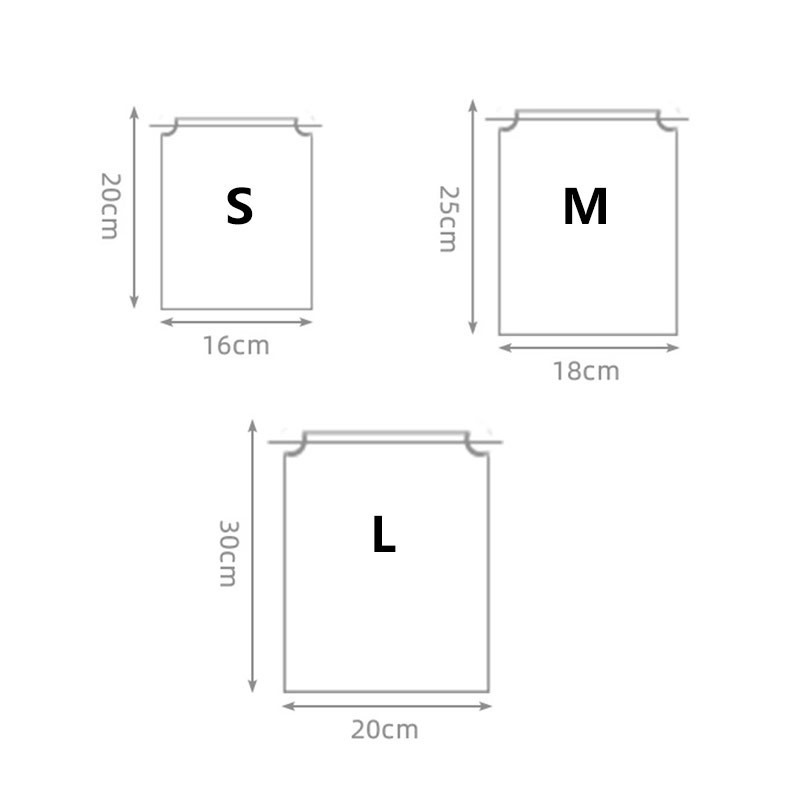 10 бр. Чанти за органайзер за пътуване Чанта за съхранение на шнурове за баня Козметика Прах Матирана кърпа Чорапи Опаковка Обувки Протектор Капак