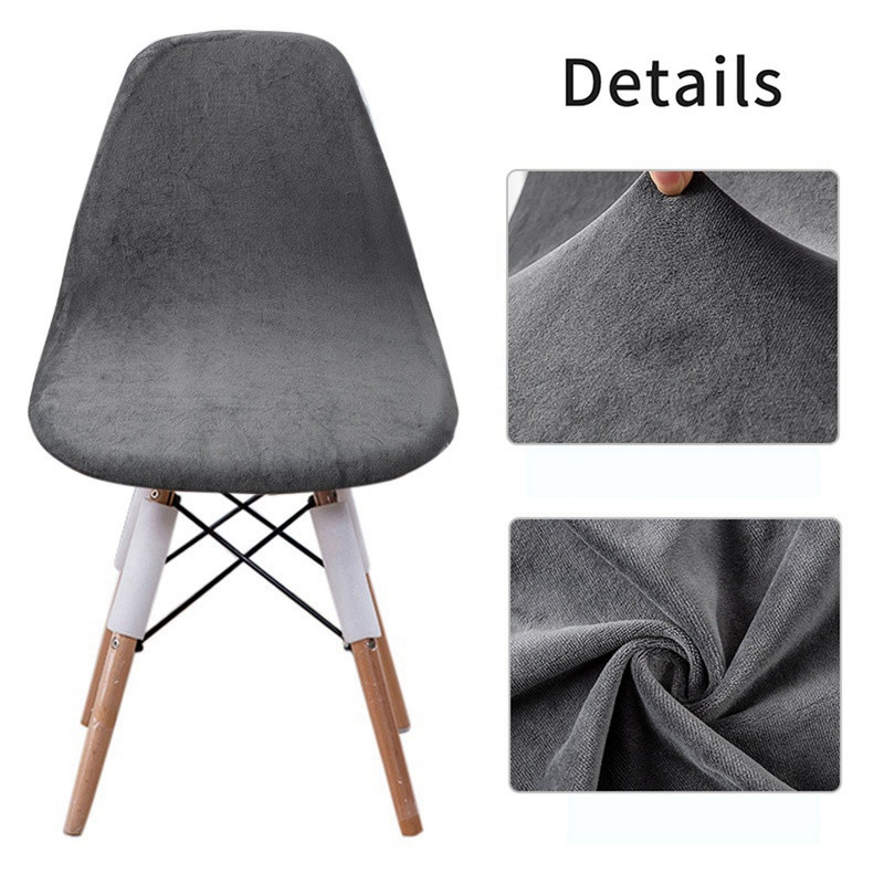 „Shell“ kėdės užvalkalas „Strettch“ valgomojo sėdynės dėklas, plaunamas berankių kėdžių užvalkalai, nuimamas baldų apsaugas, skirtas namų viešbučiui