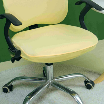 Μασίφ καλύμματα καρέκλας υπολογιστή Πολυεστερικά ελαστικά καλύμματα καρέκλας υπολογιστή Αντισκόνη Καθολική επαναχρησιμοποιήσιμη κάλυψη καθισμάτων γραφείου