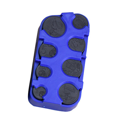 Hot Sale Creative Car Coin Changer Παιδικό πορτοφόλι δώρου Πλαστικό τσαντάκι Organizer Διανομέας νομισμάτων Euro Coin Box Θήκες τσέπης νομισμάτων