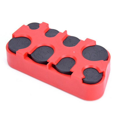 Automašīnu glabāšanas monētu maciņa ietaupījumu kastīte eiro monētu bankai monētu turētāja futrālis plastmasas maku turētāji seifi naudas kastes Skaidras naudas organizators