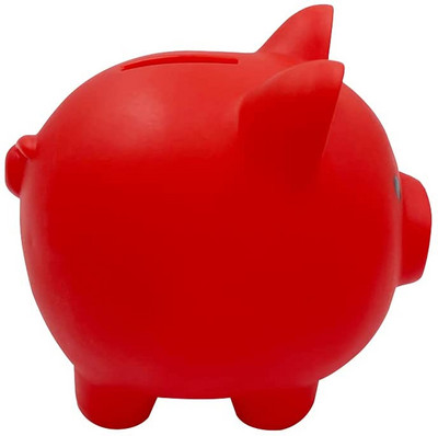 Jauka plastmasas cūku naudas banka Cūku naudas krājkaste Neplīstoša cūciņa banka zēniem, meitenēm praktiskas dzimšanas dienas dāvanas