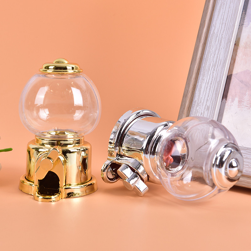 Mini saldainių aparatas Bubble Gumball saldumynų dozatorius Monetų bankas Pinigų dėžutė Vaikų gimtadienio Kūrybinė dovana namų vakarėlio dekoravimas