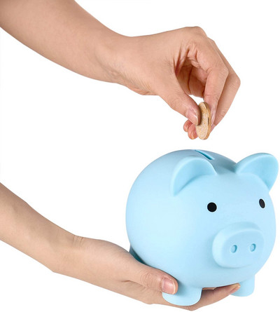 Касичка Нечуплива пластмасова касичка за съхранение на пари Детски играчки Домашен декор Кутия за спестяване на пари Детска касичка за пари за деца