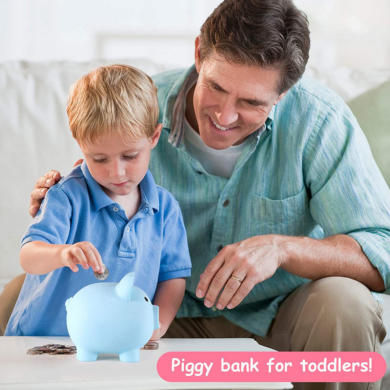 Касичка Нечуплива пластмасова касичка за съхранение на пари Детски играчки Домашен декор Кутия за спестяване на пари Детска касичка за пари за деца