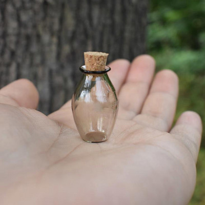 2 kom Mini staklene boce u boji Slatke boce s čepom Male boce na dar Sićušne staklenke Bočice 9 boja