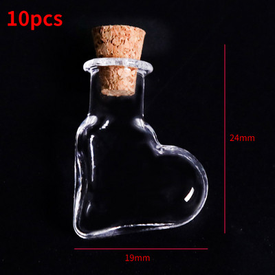 Staklene bočice od 10 komada, minijaturna bočica za napitak, mini plutene staklene bočice, vjenčane DIY mini bočice za nanošenje, bočica za parfeme