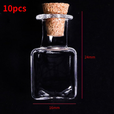 Staklene bočice od 10 komada, minijaturna bočica za napitak, mini plutene staklene bočice, vjenčane DIY mini bočice za nanošenje, bočica za parfeme