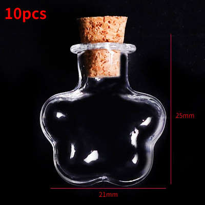 Staklene bočice od 10 komada, minijaturna bočica za napitak, mini plutene staklene bočice, vjenčane DIY mini bočice za nanošenje, bočica za parfeme