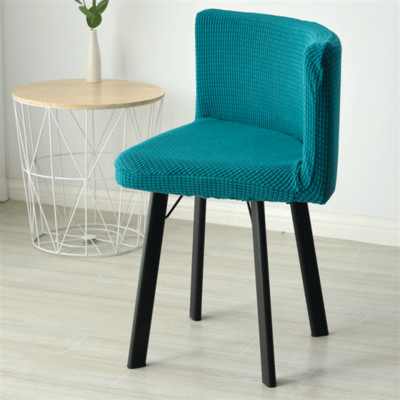 Lēti 1 gabala īpaša izmēra krēsla pārvalki Polar flīsa auduma krēslu pārvalki ovāls sēdekļa futrālis ēdamistabai un mājai