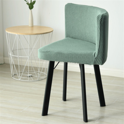 Lēti 1 gabala īpaša izmēra krēsla pārvalki Polar flīsa auduma krēslu pārvalki ovāls sēdekļa futrālis ēdamistabai un mājai