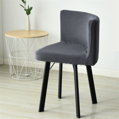 Lēti 1 gabala īpaša izmēra krēsla pārvalki Polar flīsa auduma krēslu pārvalki ovāls sēdekļa futrālis ēdamistabai un mājai