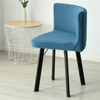 Lēti 1 gabala īpaša izmēra krēsla pārvalki Polar flīsa auduma krēslu pārvalki ovāls sēdekļa futrālis ēdamistabai un mājai