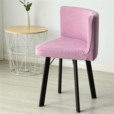 Lēti 1 gabala īpaša izmēra krēsla pārvalki Polar flīsa auduma krēslu pārvalki ovāls sēdekļa futrālis ēdamistabai un mājai