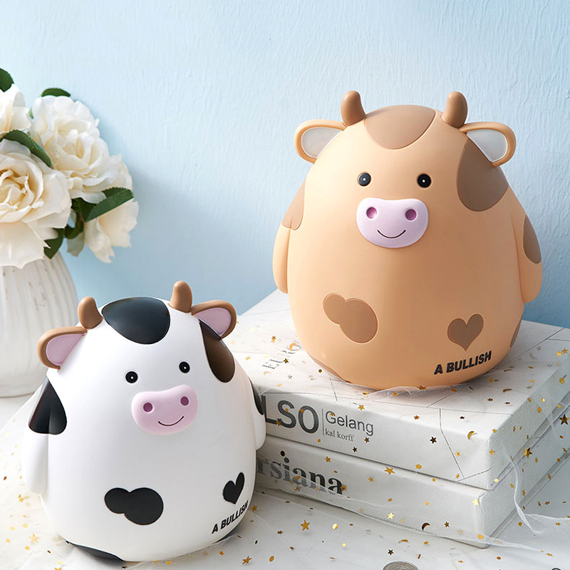Bear Rabbit Piggy Bank Χρήματα Πλαστικό Κέρμα για Προσέλκυση Χρημάτων Βάζο Κέρματα Κουτί χρημάτων Μεγάλο Ταμιευτήριο Κέρματα Παιδικό Πασχαλινό δώρο