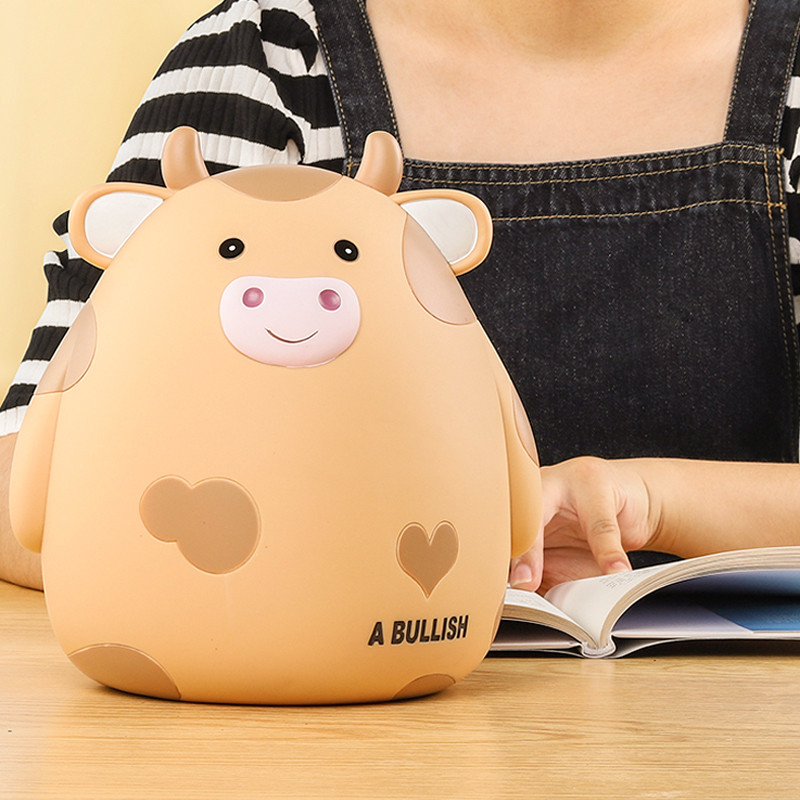 Bear Rabbit Piggy Bank Χρήματα Πλαστικό Κέρμα για Προσέλκυση Χρημάτων Βάζο Κέρματα Κουτί χρημάτων Μεγάλο Ταμιευτήριο Κέρματα Παιδικό Πασχαλινό δώρο