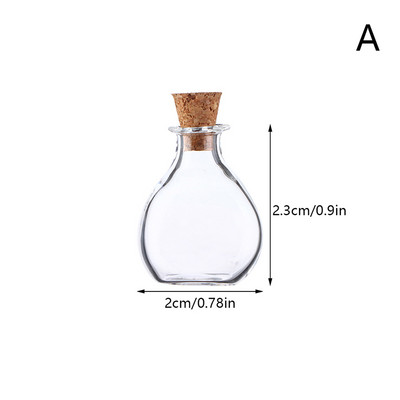 1:12 Nukumaja minivaas klaaspudel Soovipudel Säilituspudel korgist vaasiga kommipurk Mudel Nukumaja eluolu kujundus