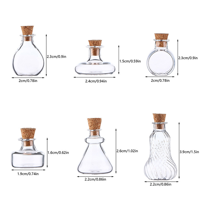 1:12 Nukumaja minivaas klaaspudel Soovipudel Säilituspudel korgist vaasiga kommipurk Mudel Nukumaja eluolu kujundus