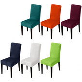 Universāla izmēra mājas krēsla pārvalks Liels elastības aizsargs sēdekļu pārvalki viesnīcas banketu dekorēšanai