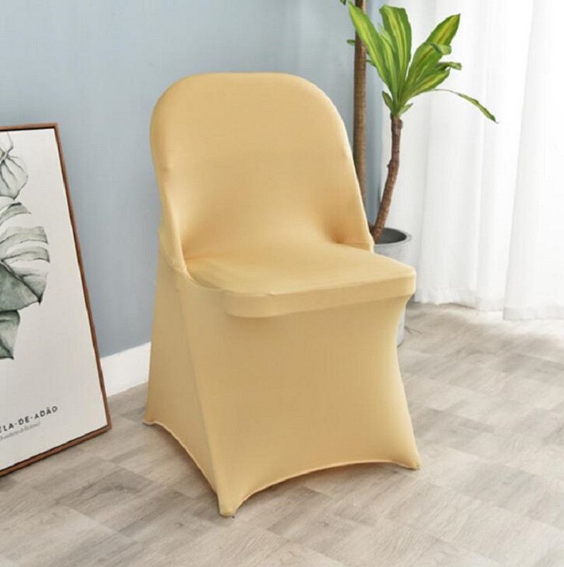 Saliekamais krēsla pārvalks Kāzu spandekss likras dzimšanas dienas svinības Show Hotel banketu dekorēšana