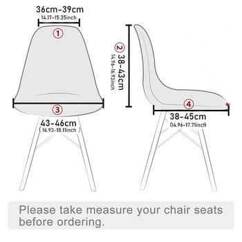 Κάλυμμα καρέκλας Jacquard Shell Stretch Σκανδιναβικό κάλυμμα καθίσματος για το σπίτι Σαλόνι τραπεζαρίας ξενοδοχείου Κοντό κάλυμμα καρέκλας πλάτης χωρίς χέρια