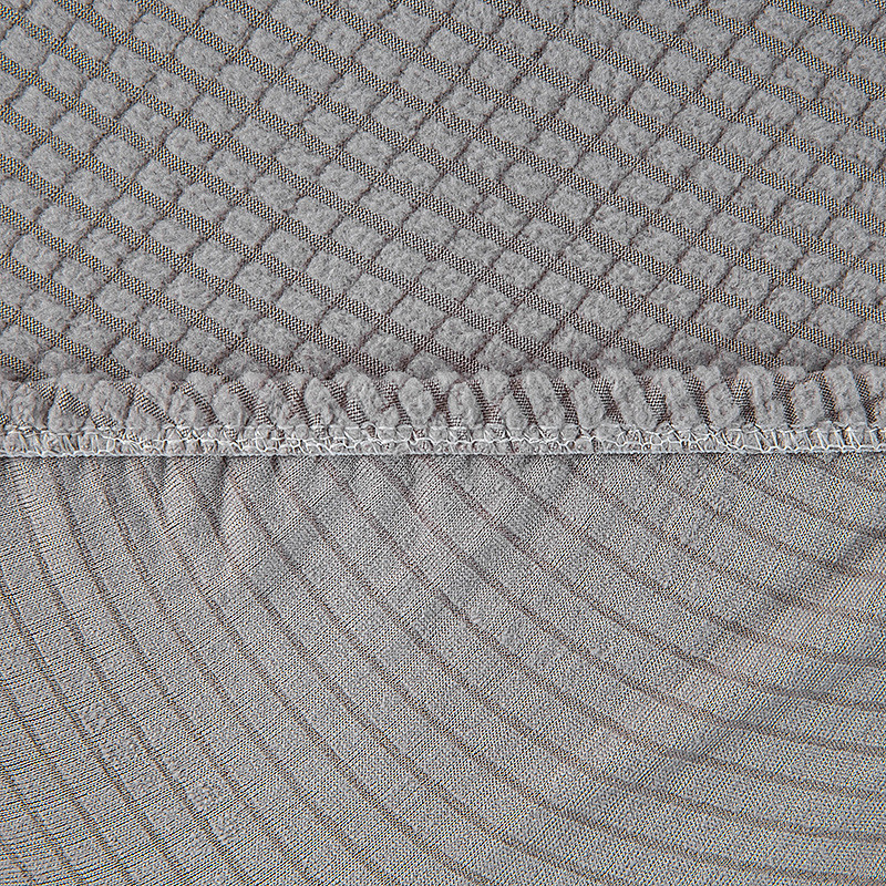 Jacquard Shell krēsla pārvalks Stiepjams Skandināvijas Sēdekļa Pārvalks Viesnīcai Mājai Dzīvojamai Ēdamistabai Bezroku īsas atzveltnes krēsla pārvalks