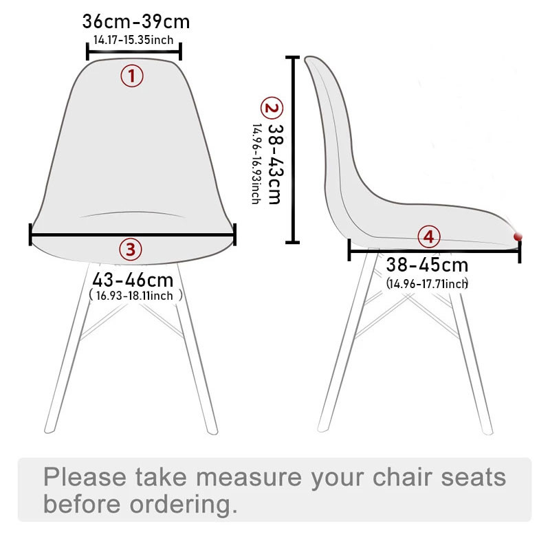 Jacquard Shell krēsla pārvalks Stiepjams Skandināvijas Sēdekļa Pārvalks Viesnīcai Mājai Dzīvojamai Ēdamistabai Bezroku īsas atzveltnes krēsla pārvalks