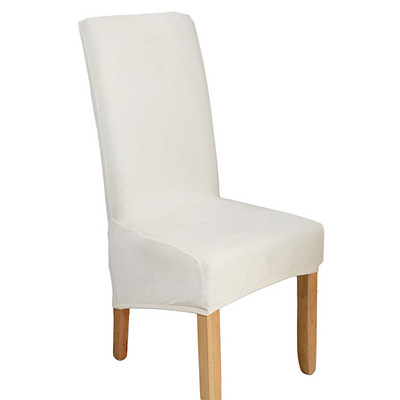 Elasztikus egyszínű székhuzat Otthon Spandex Stretch Slip-huzatok Székülés huzatok Konyhához Étkező Esküvői Bankett Kezdőlap