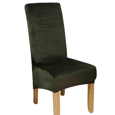 Elasztikus egyszínű székhuzat Otthon Spandex Stretch Slip-huzatok Székülés huzatok Konyhához Étkező Esküvői Bankett Kezdőlap